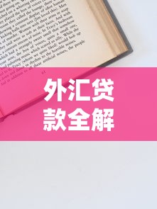 外汇贷款全解析：申请条件、流程及注意事项