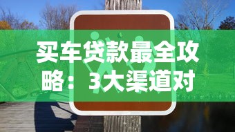 买车贷款最全攻略：3大渠道对比+5个省钱技巧